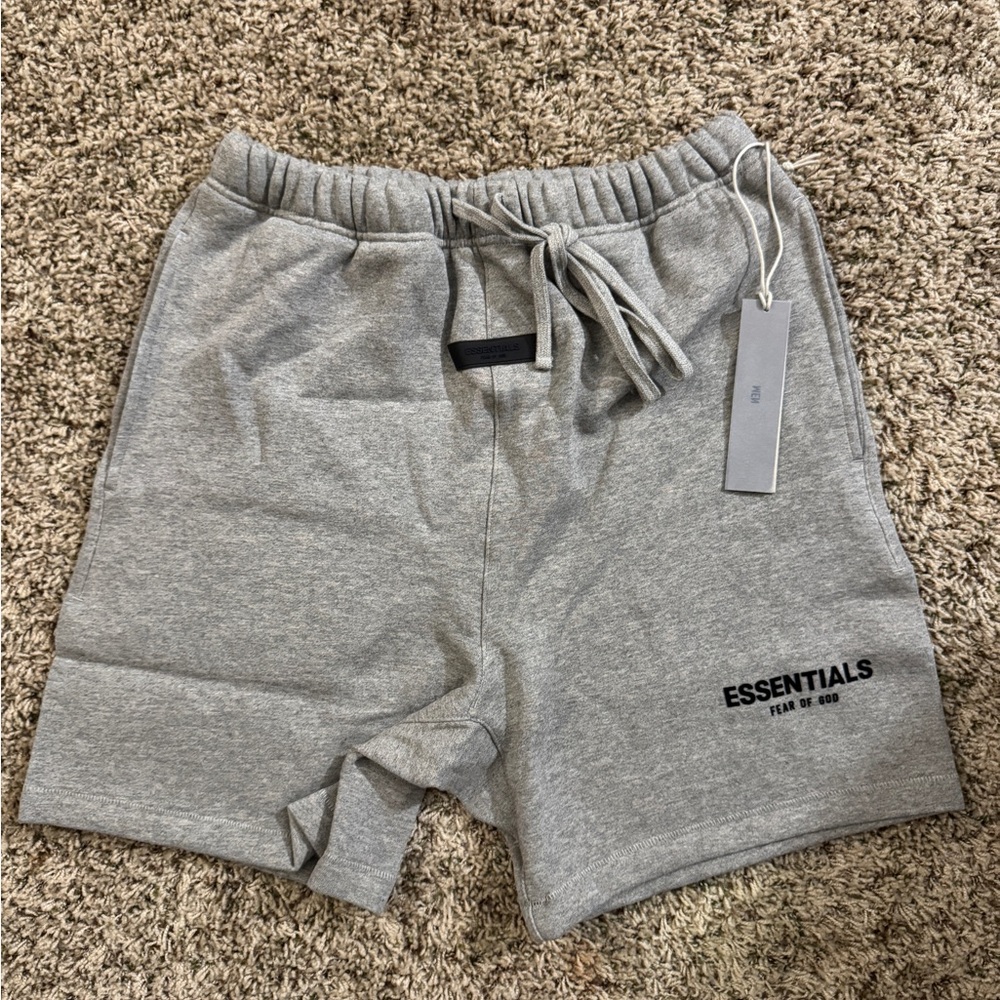 Fear of God Essentials Dark Gray Athletic Shorts
